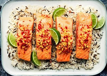 Soya Soslu Somon Fileto 