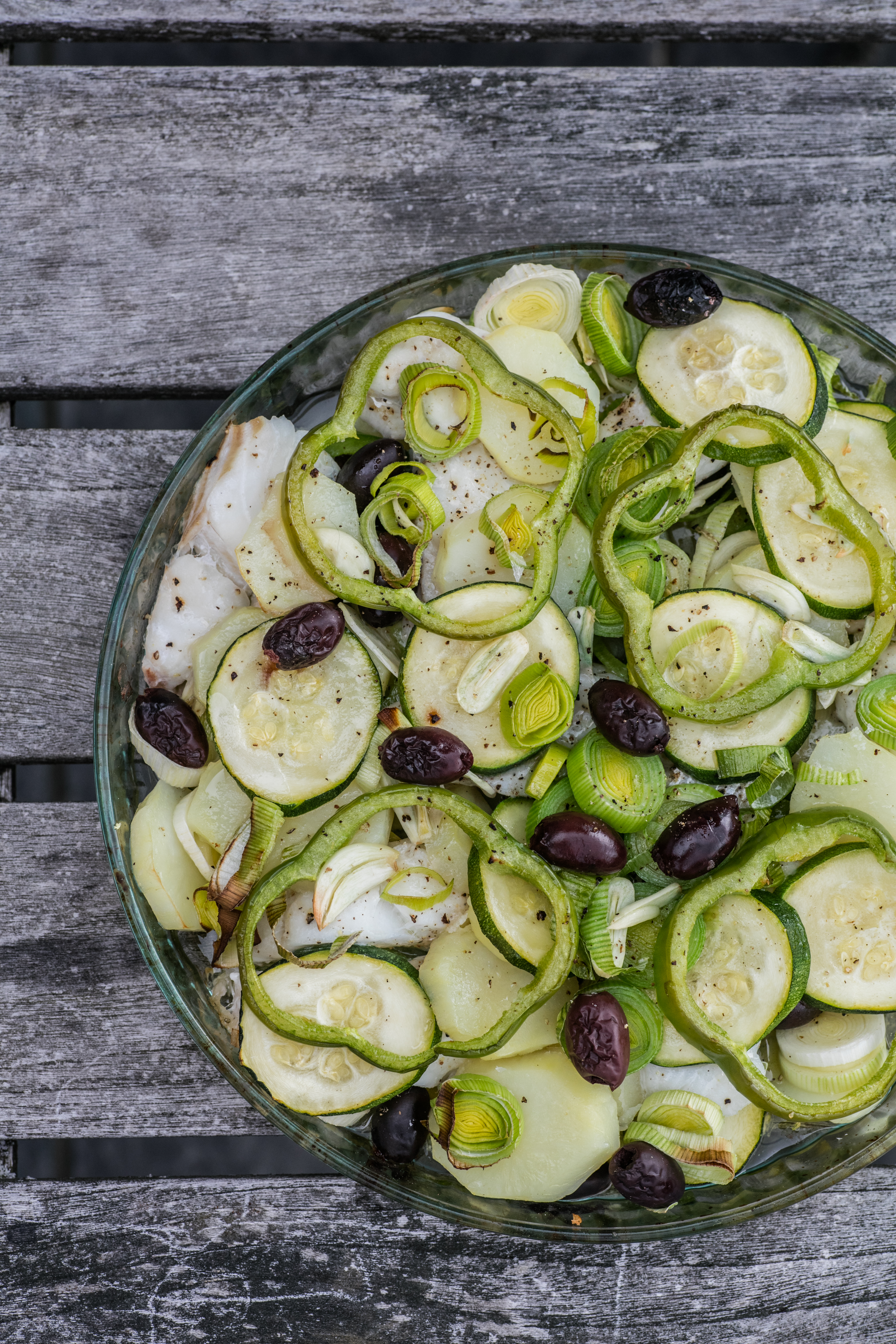 Torsk i form med squash